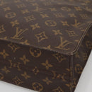 LOUIS VUITTON Monogram Sac Plat Hand Bag M51140 LV Auth 142232-10