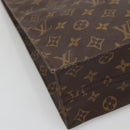 LOUIS VUITTON Monogram Sac Plat Hand Bag M51140 LV Auth 142232-11
