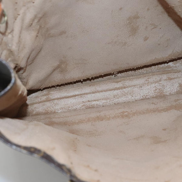 LOUIS VUITTON Monogram Sac Plat Hand Bag M51140 LV Auth 142232