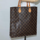 LOUIS VUITTON Monogram Sac Plat Hand Bag M51140 LV Auth 142232-19