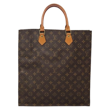 LOUIS VUITTON Monogram Sac Plat Hand Bag M51140 LV Auth 142232 - 0