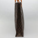 LOUIS VUITTON Monogram Sac Plat Hand Bag M51140 LV Auth 142232-4