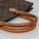 LOUIS VUITTON Monogram Sac Plat Hand Bag M51140 LV Auth 142232-7