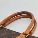 LOUIS VUITTON Monogram Sac Plat Hand Bag M51140 LV Auth 142232-8