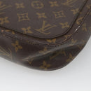 LOUIS VUITTON Monogram Saint Cloud GM Shoulder Bag M51242 LV Auth 142236-12