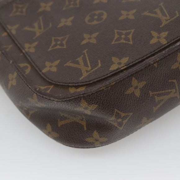 LOUIS VUITTON Monogram Saint Cloud GM Shoulder Bag M51242 LV Auth 142236