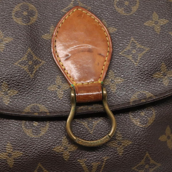 LOUIS VUITTON Monogram Saint Cloud GM Shoulder Bag M51242 LV Auth 142236