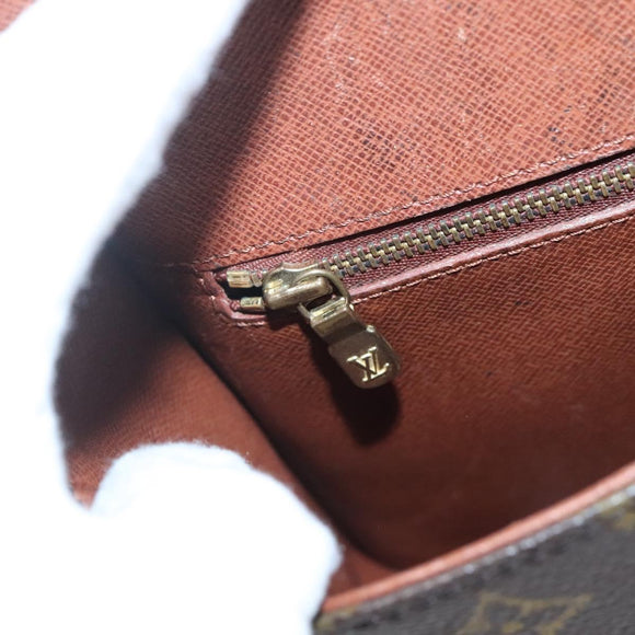 LOUIS VUITTON Monogram Saint Cloud GM Shoulder Bag M51242 LV Auth 142236