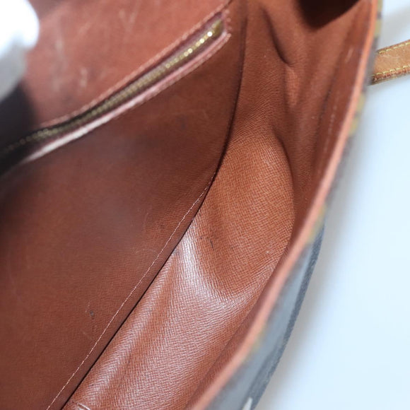 LOUIS VUITTON Monogram Saint Cloud GM Shoulder Bag M51242 LV Auth 142236