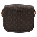LOUIS VUITTON Monogram Saint Cloud GM Shoulder Bag M51242 LV Auth 142236-3