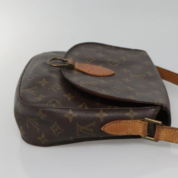 LOUIS VUITTON Monogram Saint Cloud GM Shoulder Bag M51242 LV Auth 142236