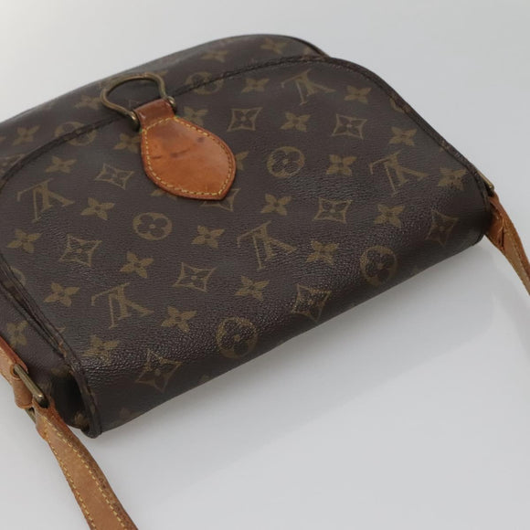 LOUIS VUITTON Monogram Saint Cloud GM Shoulder Bag M51242 LV Auth 142236