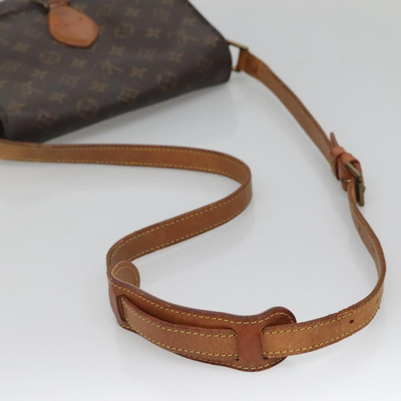 LOUIS VUITTON Monogram Saint Cloud GM Shoulder Bag M51242 LV Auth 142236