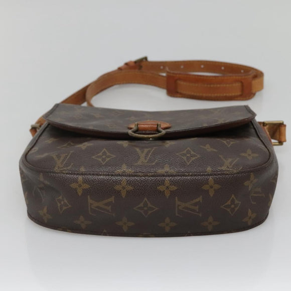 LOUIS VUITTON Monogram Saint Cloud GM Shoulder Bag M51242 LV Auth 142236