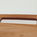 CELINE C Macadam Canvas Shoulder Bag Suede Turquoise Blue Silver Auth 142240-8