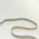 FENDI Shoulder Bag Denim Light Blue Gold Auth 142242-8