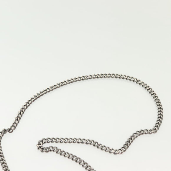 Stella MacCartney Chain Farabella Mini Bag Suede Pink Silver Auth 142245