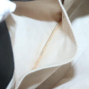 Salvatore Ferragamo Vala Hand Bag Canvas Black Silver Auth 142249-11