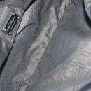 Salvatore Ferragamo Vala Hand Bag Leather Black Silver Auth 142250-16