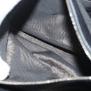 Salvatore Ferragamo Vala Hand Bag Leather Black Silver Auth 142250-22