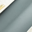 Christian Dior Honeycomb Canvas Shoulder Bag PVC White Gold Auth 142253-23