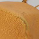 LOUIS VUITTON Epi Petit Noe Shoulder Bag Yellow M44109 LV Auth 142254-9