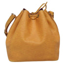 LOUIS VUITTON Epi Petit Noe Shoulder Bag Yellow M44109 LV Auth 142254-2