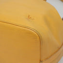 LOUIS VUITTON Epi Petit Noe Shoulder Bag Yellow M44109 LV Auth 142255-9