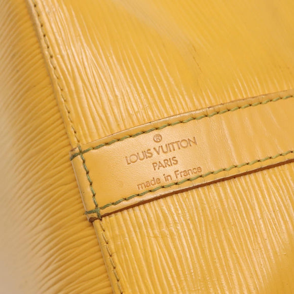 LOUIS VUITTON Epi Petit Noe Shoulder Bag Yellow M44109 LV Auth 142255