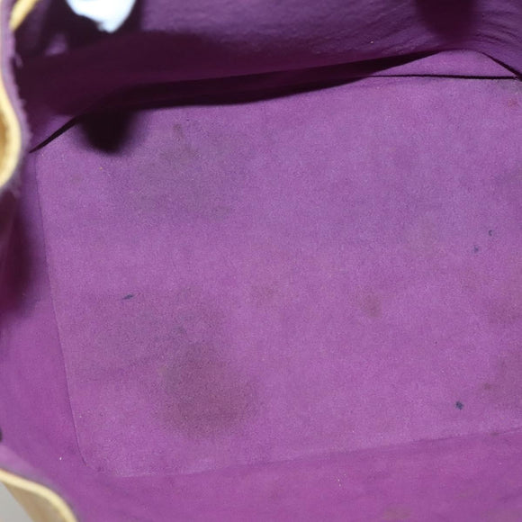 LOUIS VUITTON Epi Petit Noe Shoulder Bag Yellow M44109 LV Auth 142255