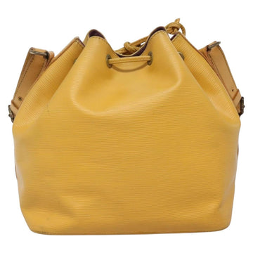 LOUIS VUITTON Epi Petit Noe Shoulder Bag Yellow M44109 LV Auth 142255 - 0