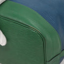 LOUIS VUITTON Epi Noe Shoulder Bag Bicolor Green Blue M44044 LV Auth 142257-12