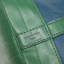 LOUIS VUITTON Epi Noe Shoulder Bag Bicolor Green Blue M44044 LV Auth 142257-14
