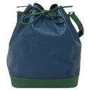 LOUIS VUITTON Epi Noe Shoulder Bag Bicolor Green Blue M44044 LV Auth 142257-2