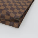LOUIS VUITTON Damier Ebene Poche Toilette 26 Pouch N47543 LV Auth 142258-15