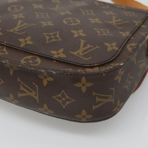 LOUIS VUITTON Monogram Saint Cloud GM Shoulder Bag M51242 LV Auth 142261