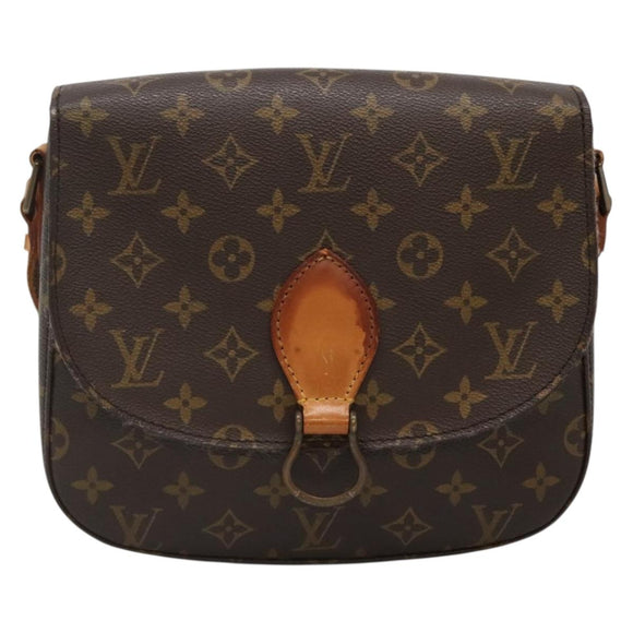LOUIS VUITTON Monogram Saint Cloud GM Shoulder Bag M51242 LV Auth 142261