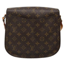 LOUIS VUITTON Monogram Saint Cloud GM Shoulder Bag M51242 LV Auth 142261-2