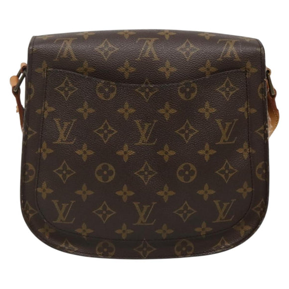 LOUIS VUITTON Monogram Saint Cloud GM Shoulder Bag M51242 LV Auth 142261