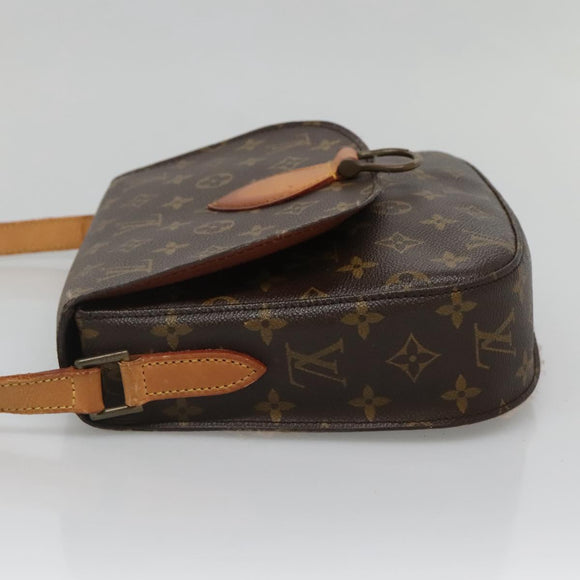 LOUIS VUITTON Monogram Saint Cloud GM Shoulder Bag M51242 LV Auth 142261
