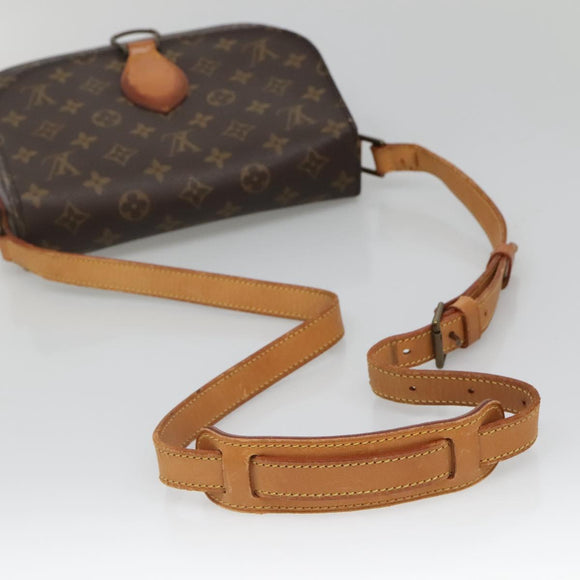 LOUIS VUITTON Monogram Saint Cloud GM Shoulder Bag M51242 LV Auth 142261