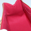 LOUIS VUITTON Vernis Rosewood Avenue Hand Bag Pomme D'amour M93507 Auth 142264-20