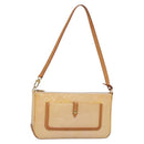 LOUIS VUITTON Vernis Mallory Square Accessory Pouch Pink M91292 LV Auth 142265-1