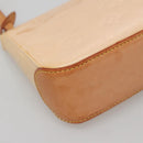 LOUIS VUITTON Vernis Mallory Square Accessory Pouch Pink M91292 LV Auth 142265-17