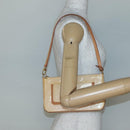 LOUIS VUITTON Vernis Mallory Square Accessory Pouch Pink M91292 LV Auth 142265-22