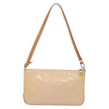 LOUIS VUITTON Vernis Mallory Square Accessory Pouch Pink M91292 LV Auth 142265 - 0