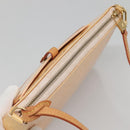 LOUIS VUITTON Vernis Mallory Square Accessory Pouch Pink M91292 LV Auth 142265-6