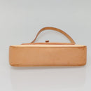 LOUIS VUITTON Vernis Mallory Square Accessory Pouch Pink M91292 LV Auth 142265-5