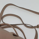 Salvatore Ferragamo Gancini Hand Bag Leather 2way Purple Gold Auth 142267-10