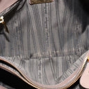 Salvatore Ferragamo Gancini Hand Bag Leather 2way Purple Gold Auth 142267-18